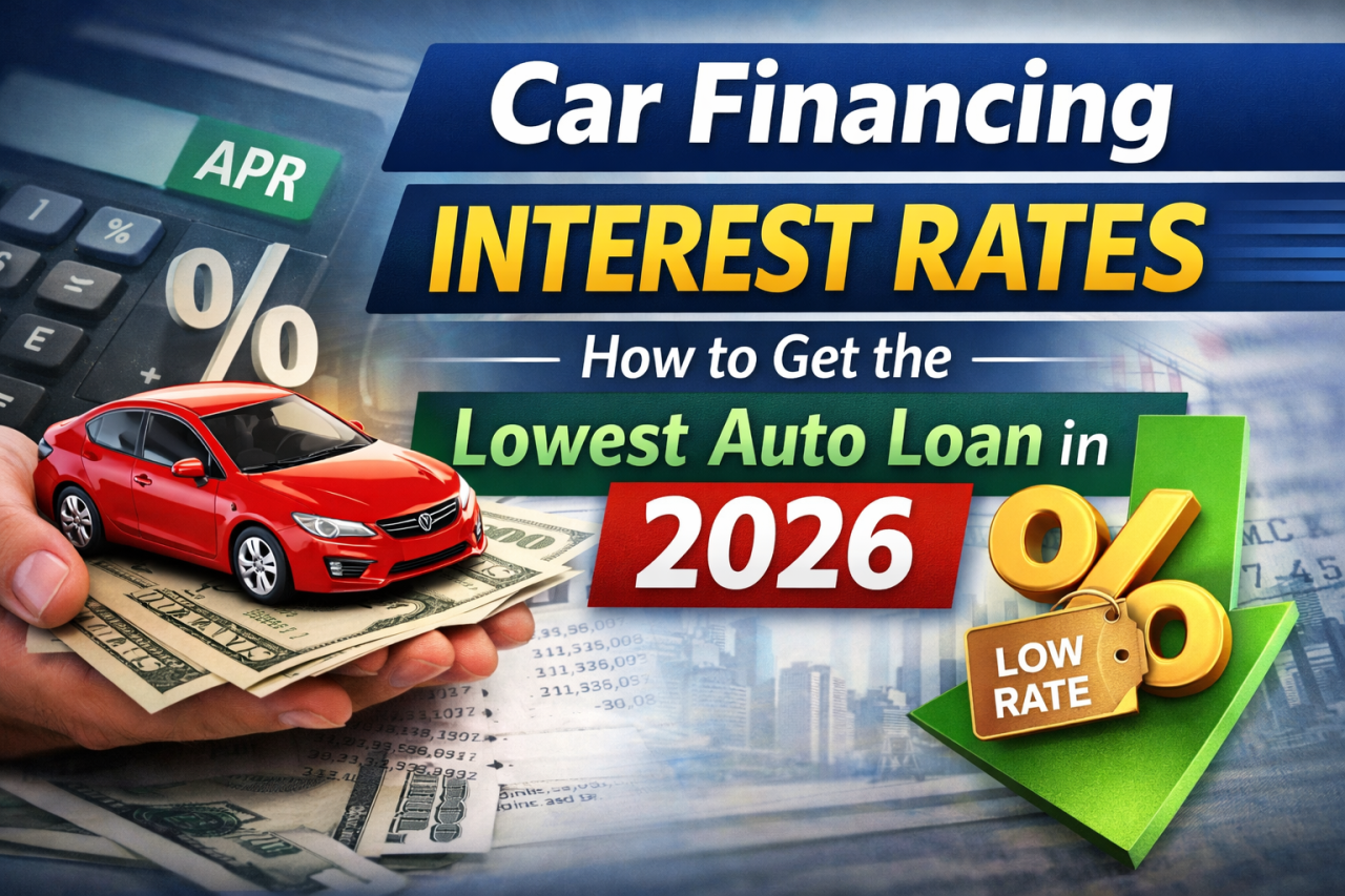 Car Financing Interest Rates: How to Get the Lowest Auto Loan in 2026 ...